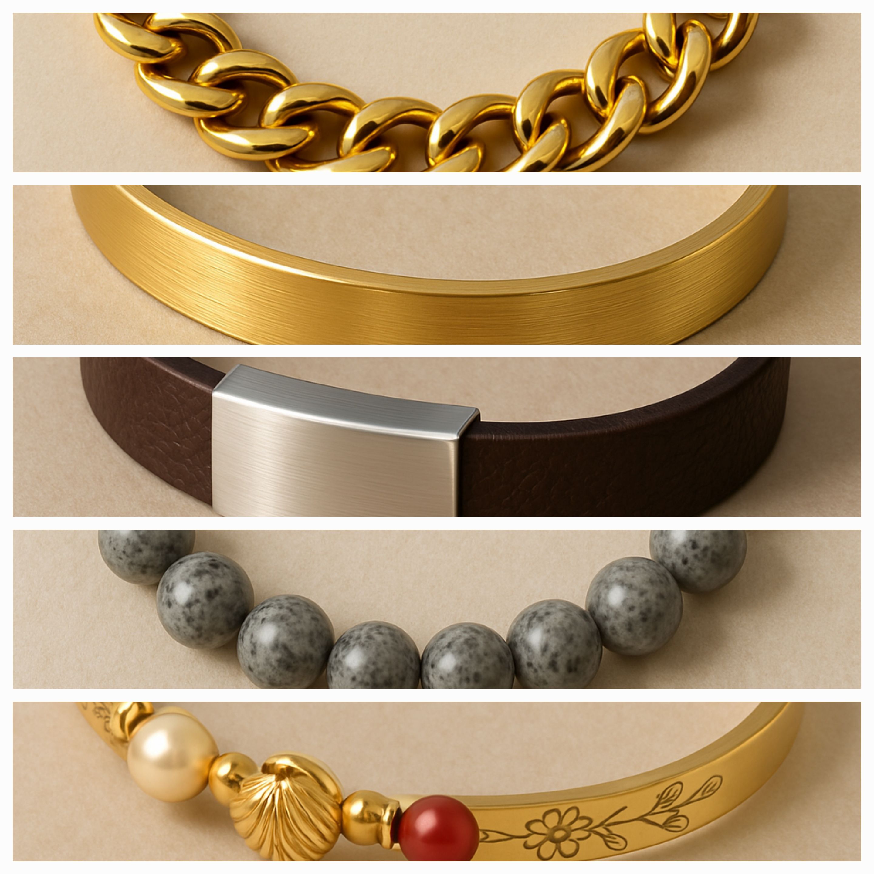 آشنایی با انواع دستبند